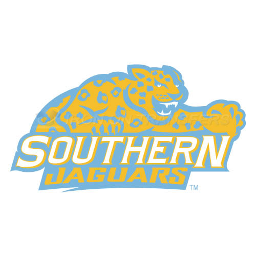 Southern Jaguars Logo T-shirts Iron On Transfers N6279